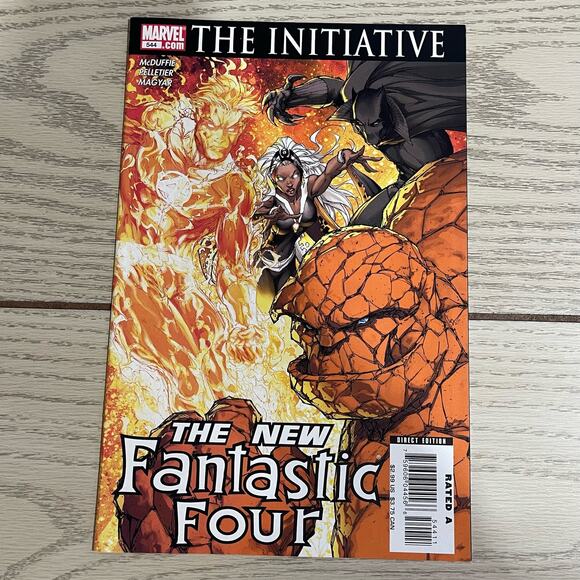 Marvel 2007 The New Fantastic Four 7 Comic Book Lot The Initiative 544-550 - Picture 2 of 8